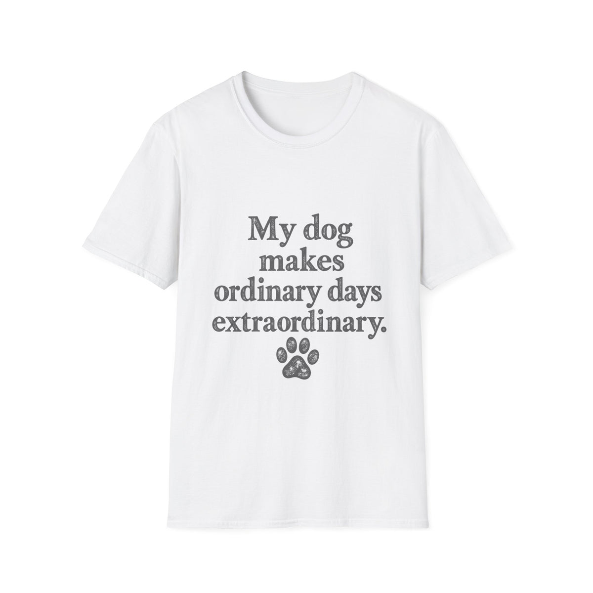 My dog makes ordinary days extraordinary T-Shirt