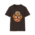 Golden Retriever Hat backwards T-Shirt