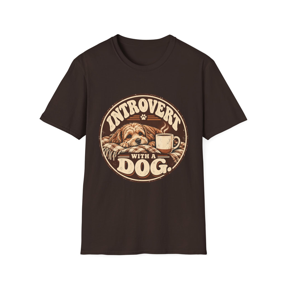 Introvert with a Dog T-Shirt