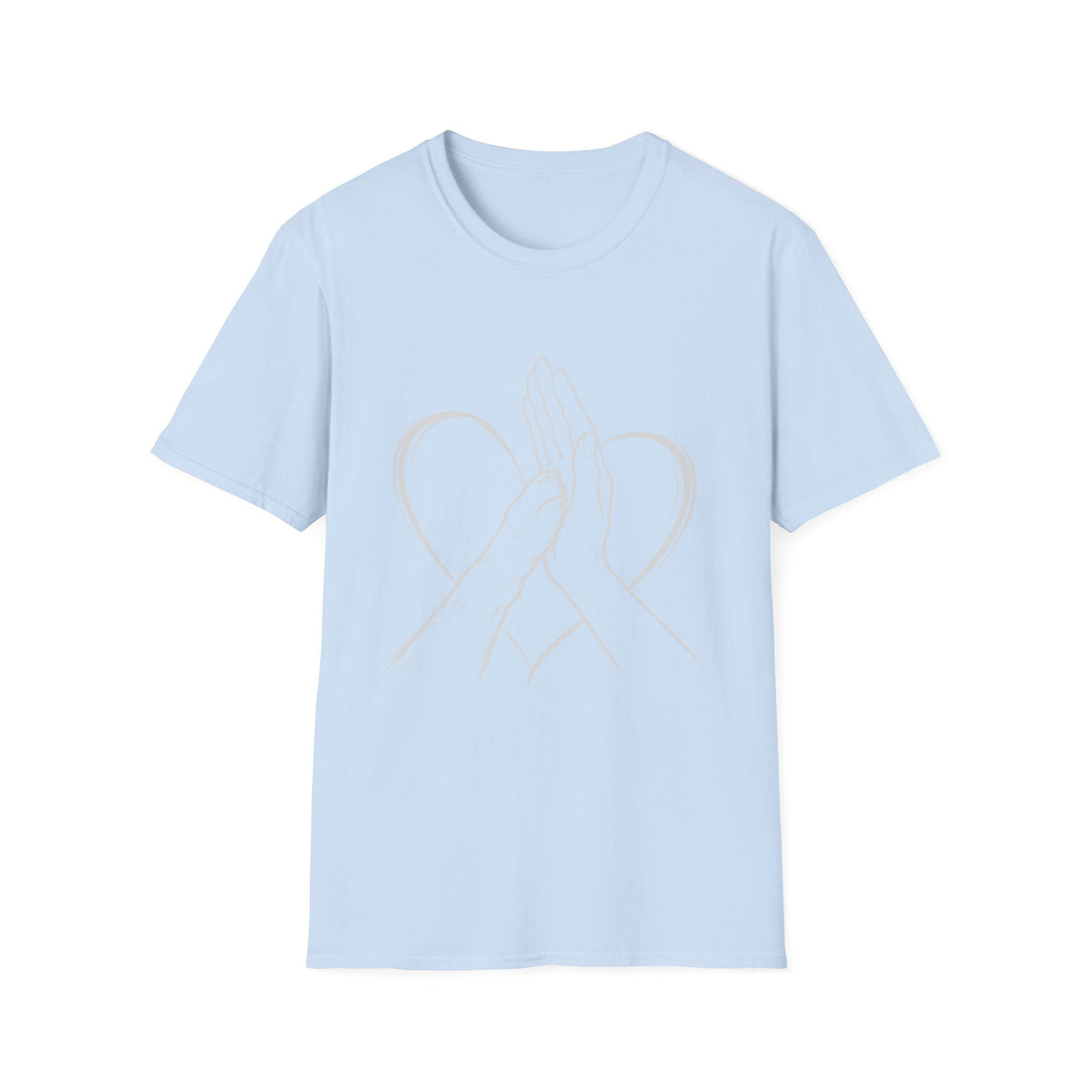 Hand touching Paw T-Shirt