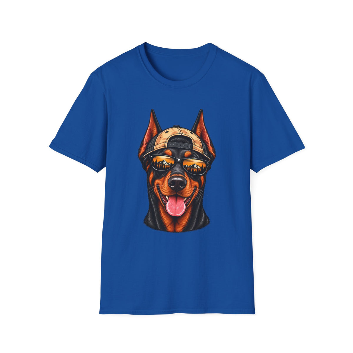 Doberman Pinscher Hat backwards T-Shirt