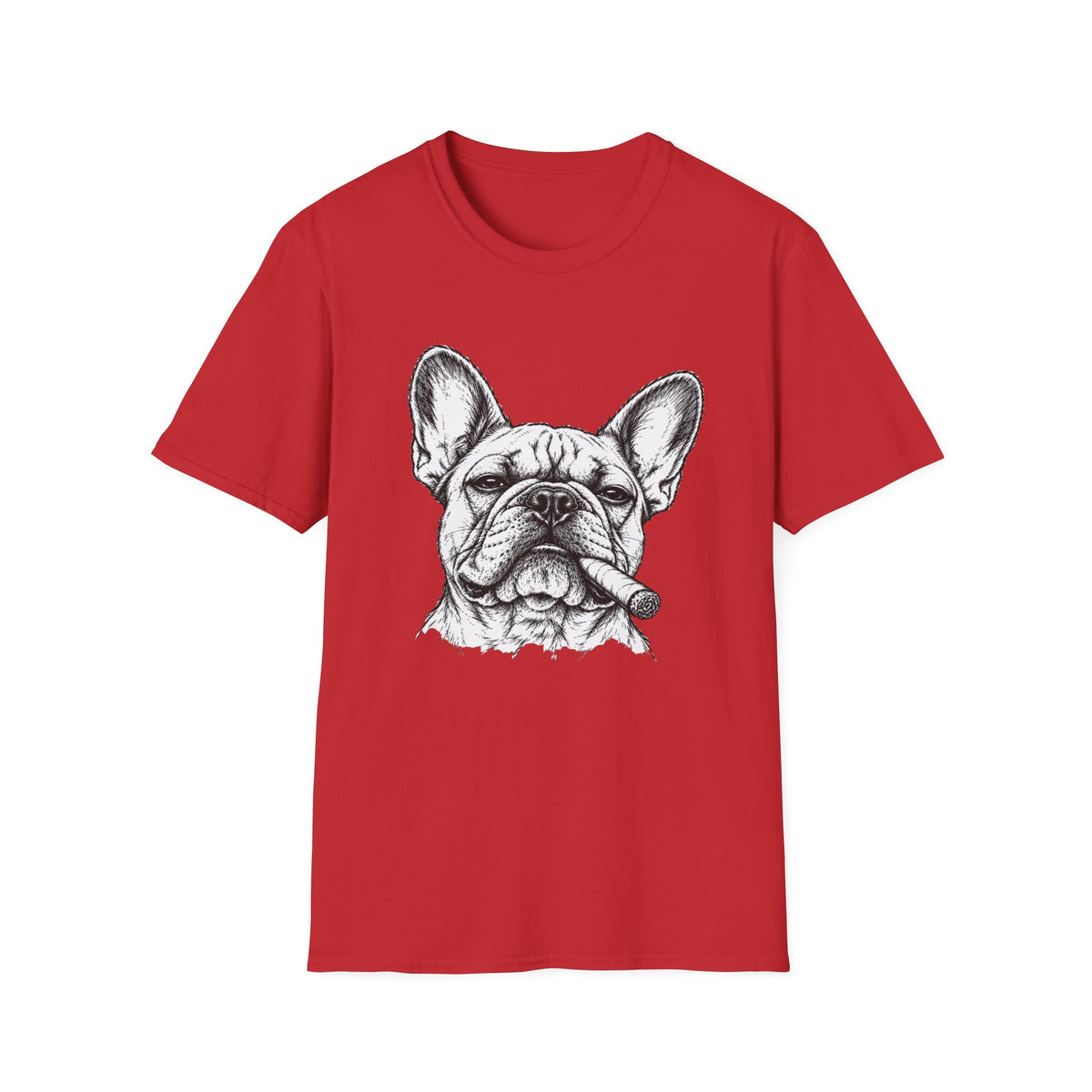 French Bulldog with a Cigar T-Shirt