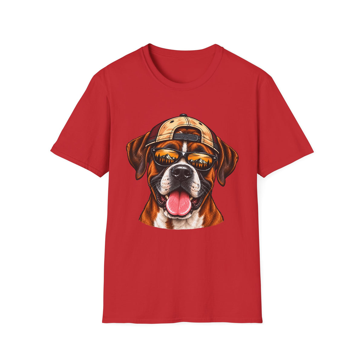 Boxer Hat backwards T-Shirt