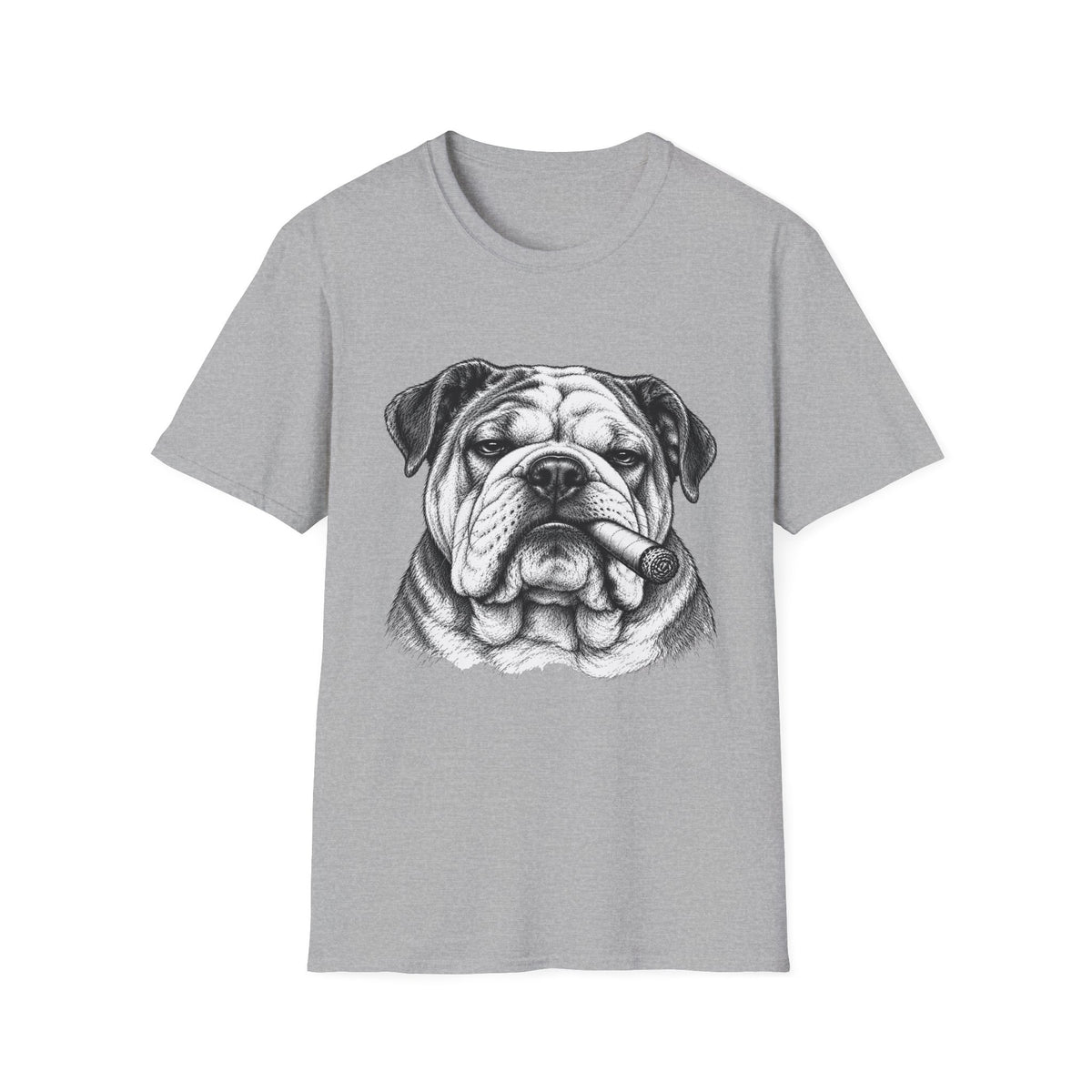 Bulldog with a Cigar T-Shirt