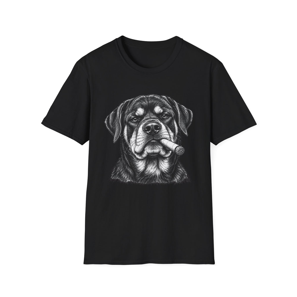 Rottweiler with a Cigar T-Shirt