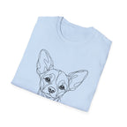 Chihuahua Line art T-Shirt