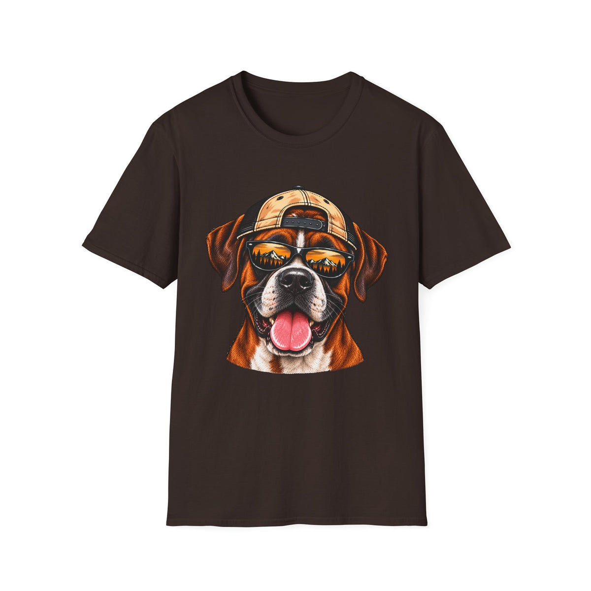 Boxer Hat backwards T-Shirt