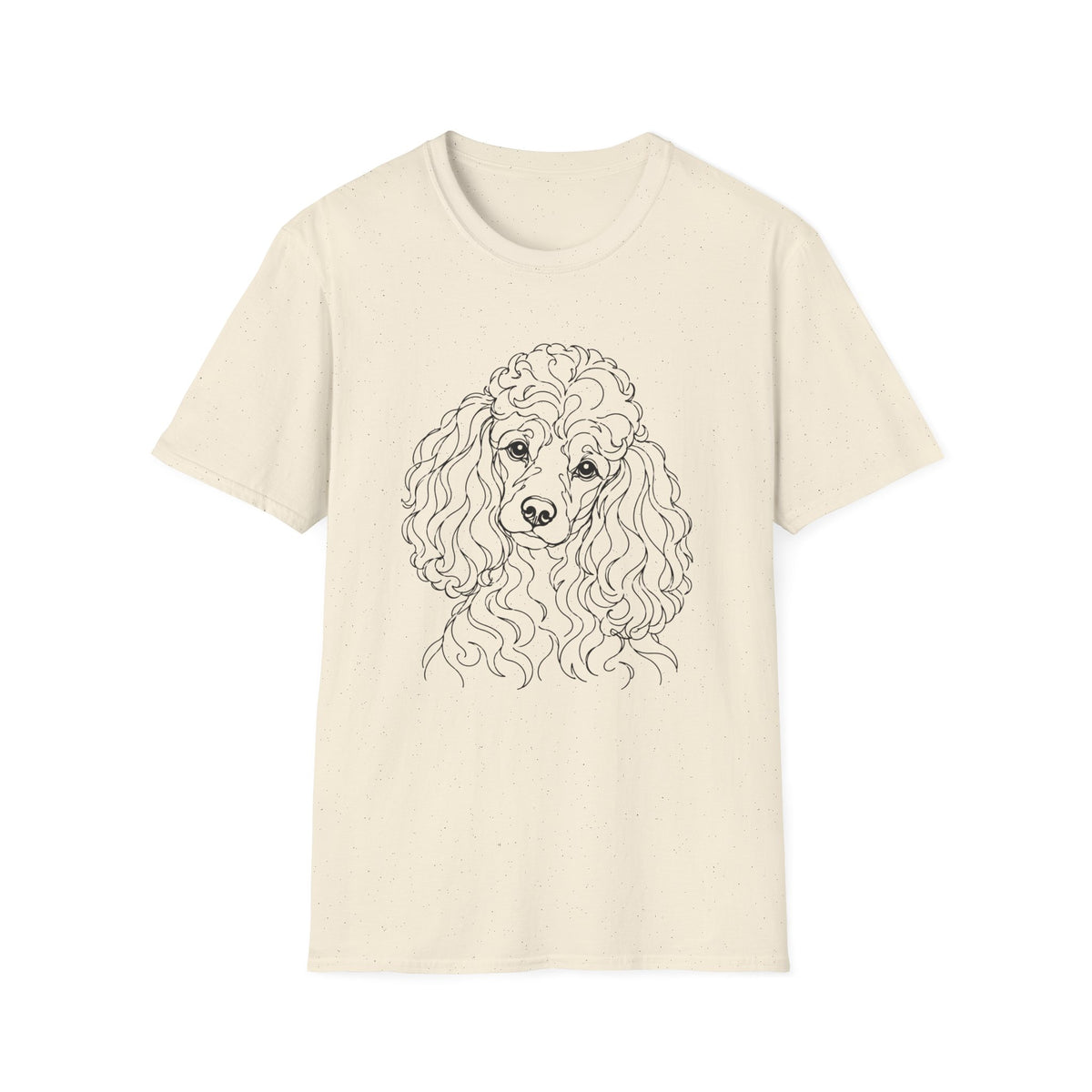 Poodle Line art T-Shirt