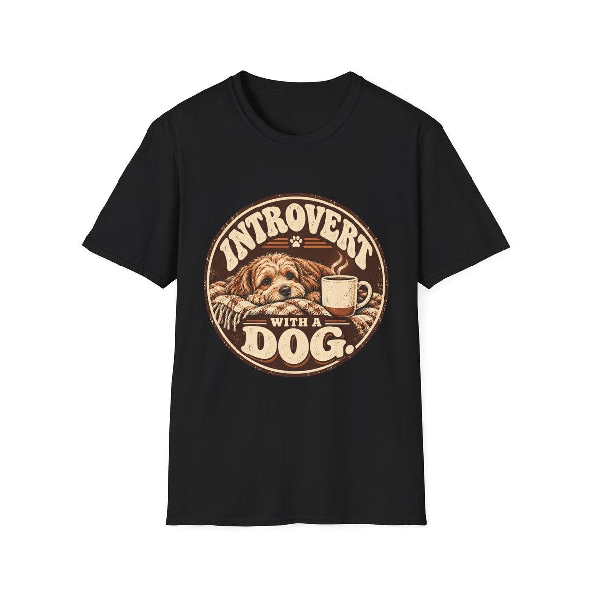 Introvert with a Dog T-Shirt