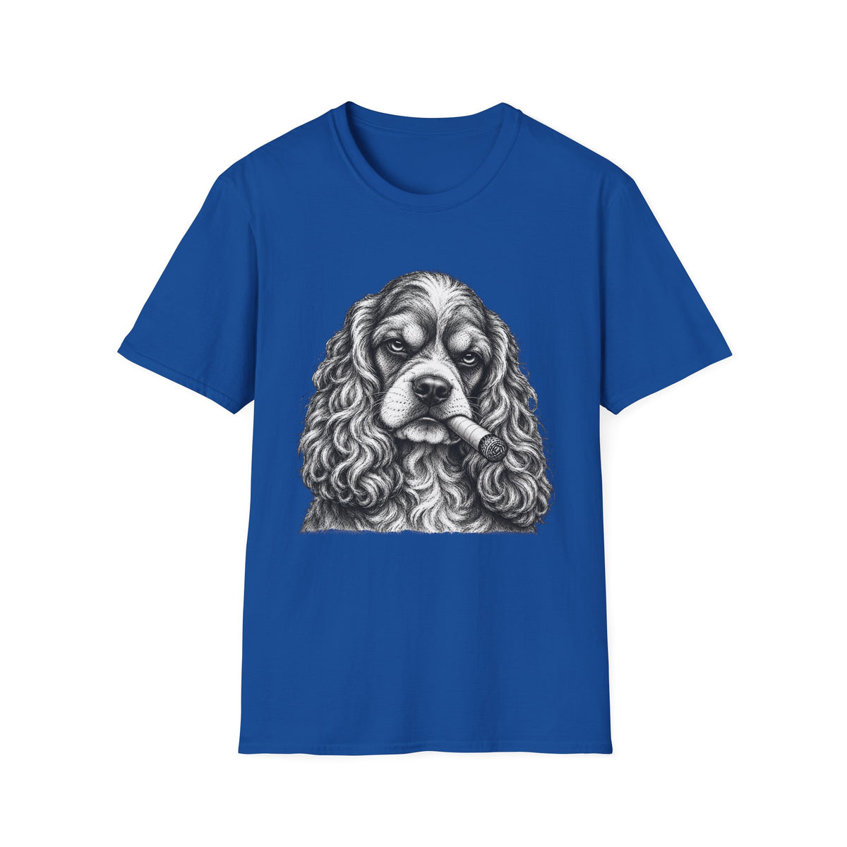Cocker Spaniel with a Cigar T-Shirt