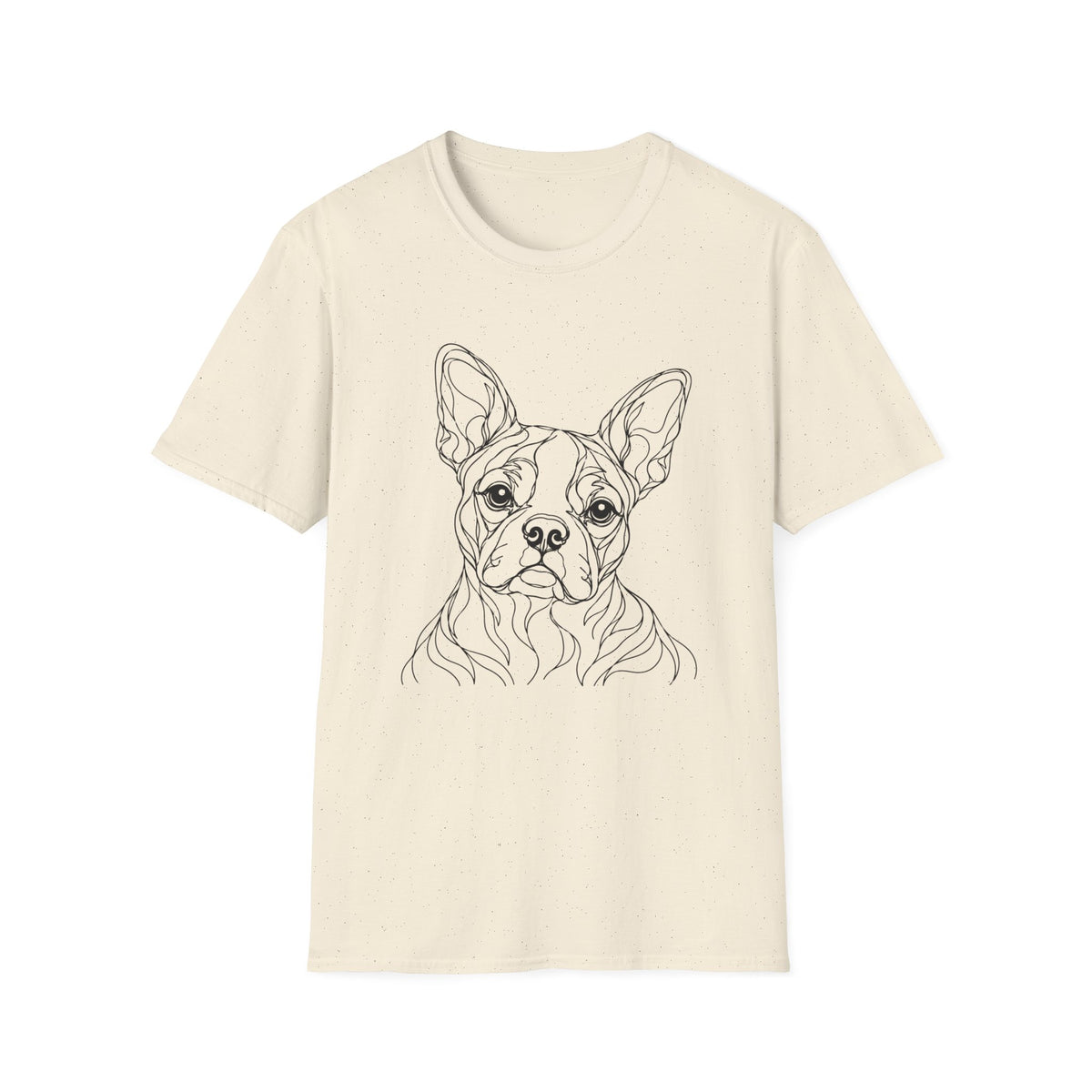Boston Terrier Line art T-Shirt