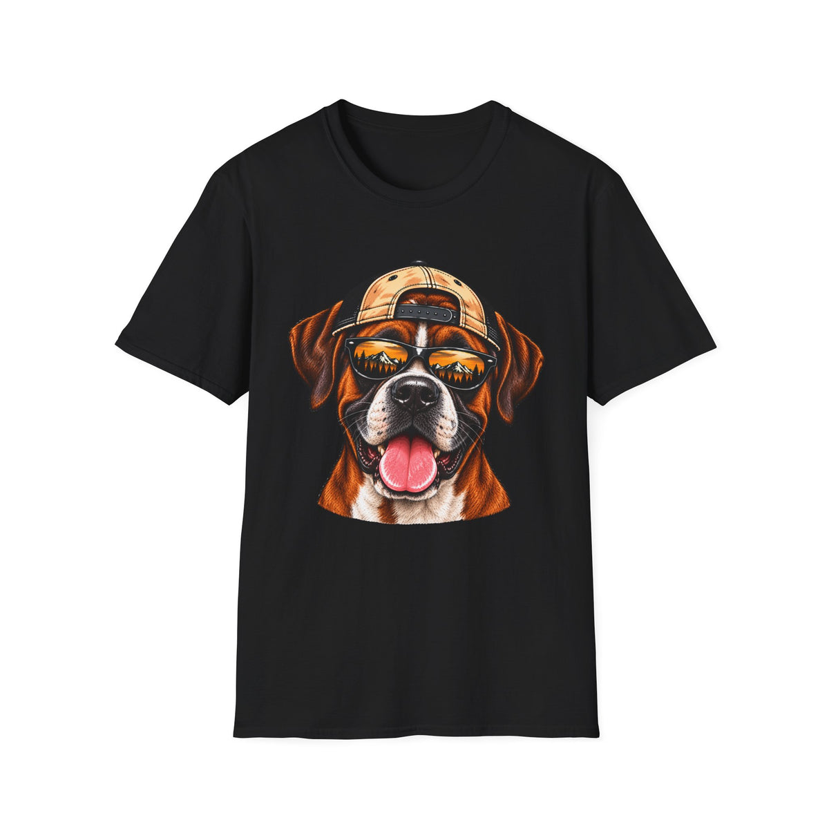 Boxer Hat backwards T-Shirt