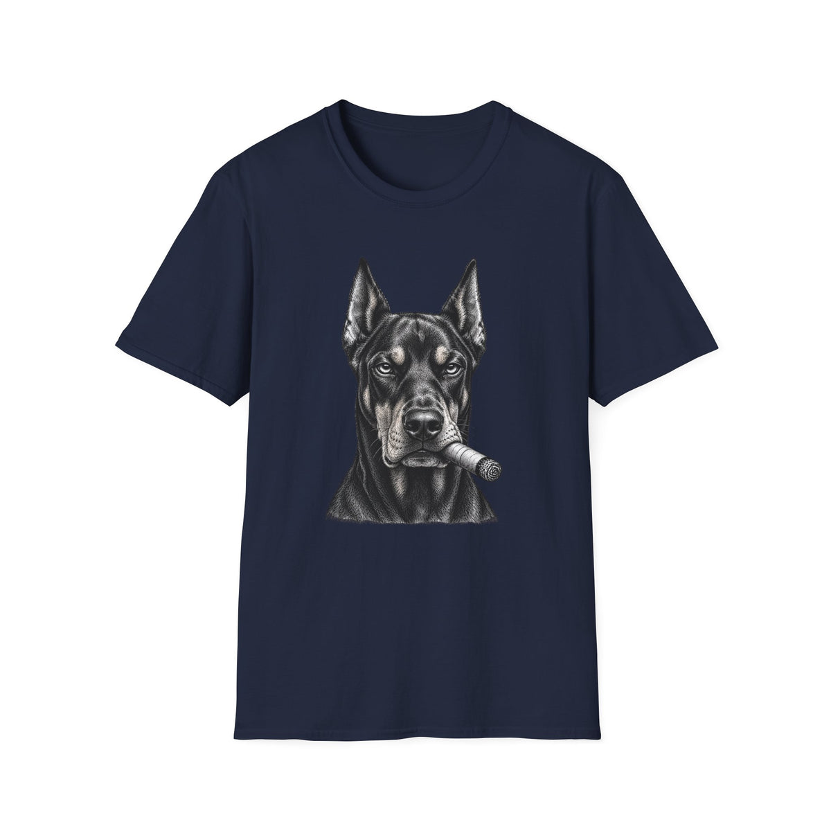 Doberman Pinscher with a Cigar T-Shirt