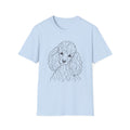 Poodle Line art T-Shirt
