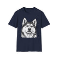 Husky with a Cigar T-Shirt