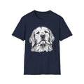 Golden Retriever with a Cigar T-Shirt