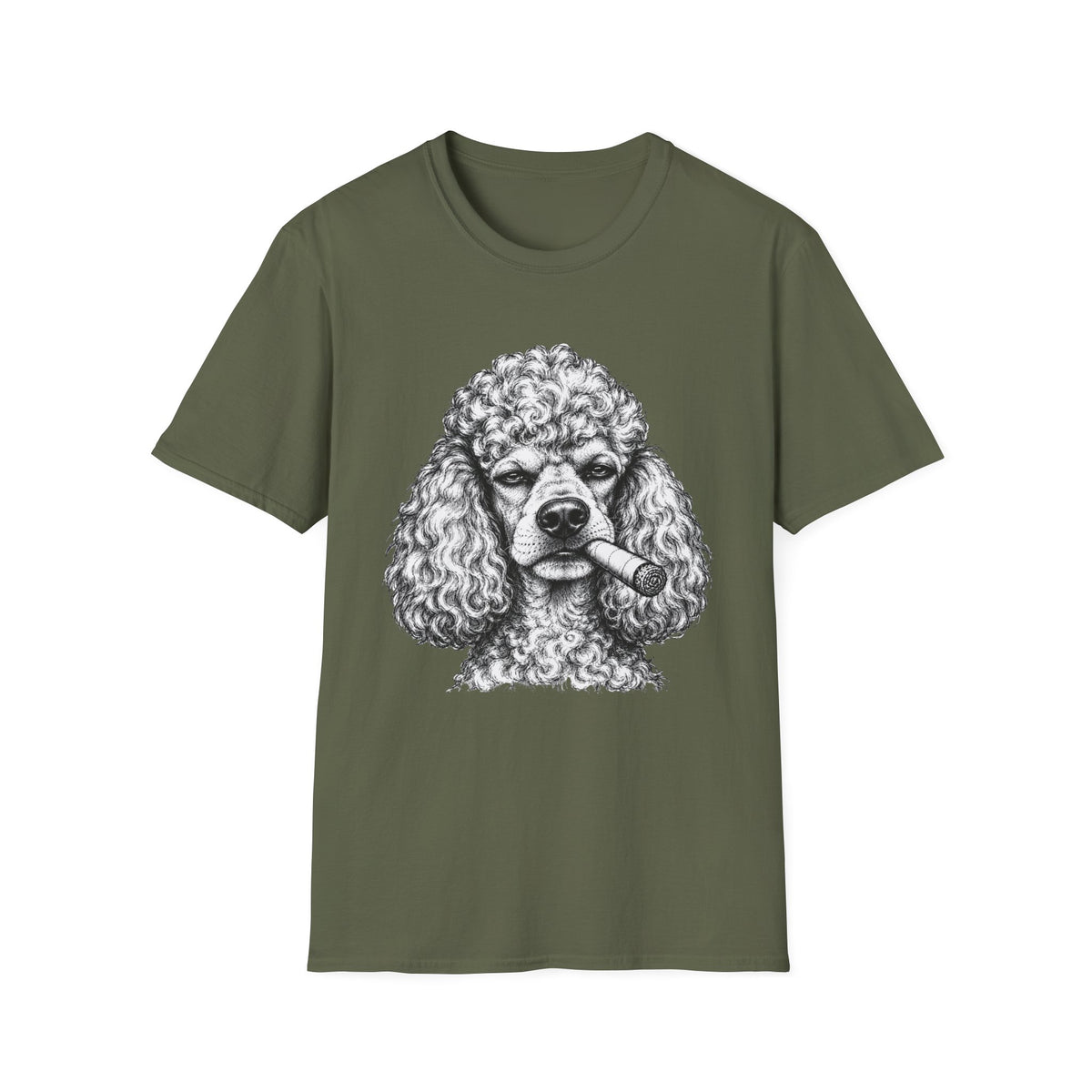 Poodle with a Cigar T-Shirt