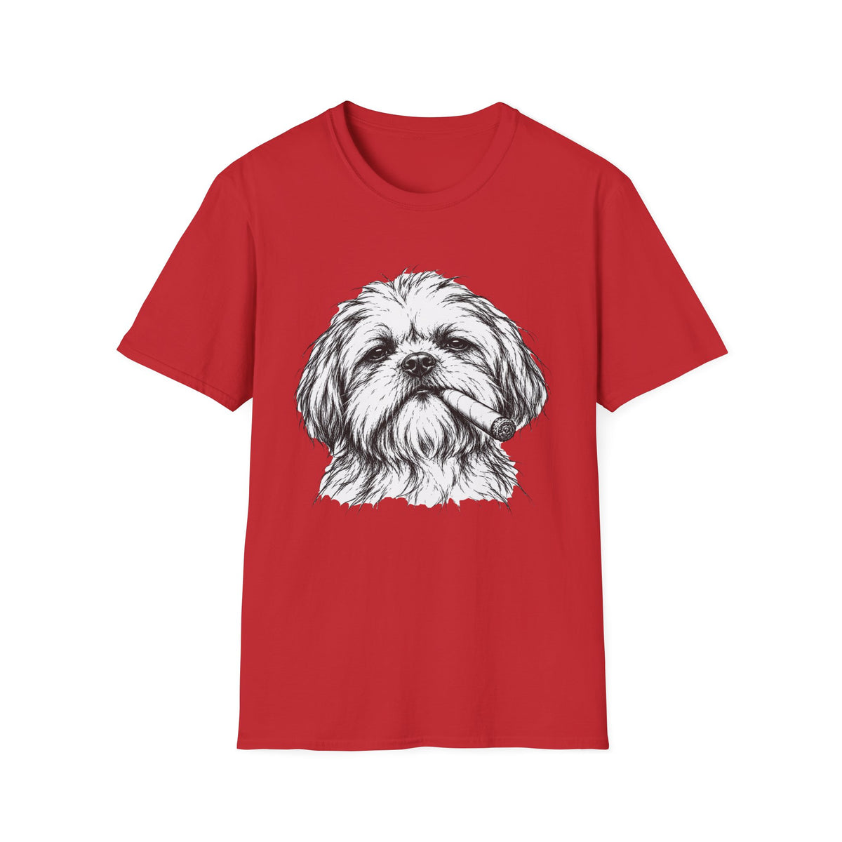 Shih Tzu with a Cigar T-Shirt