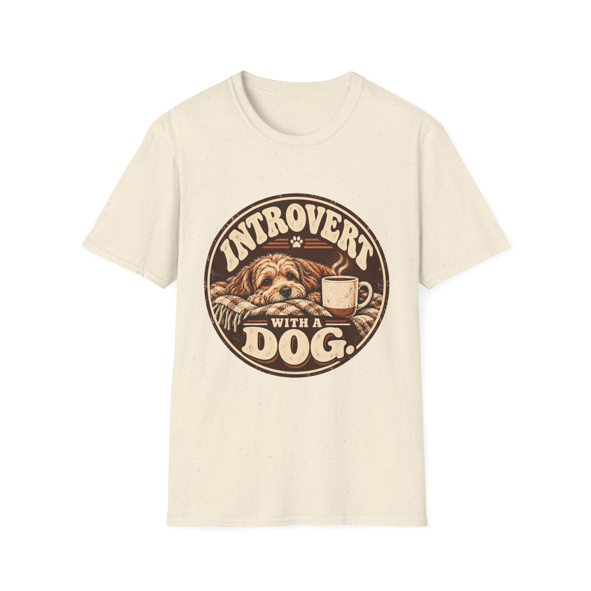 Introvert with a Dog T-Shirt