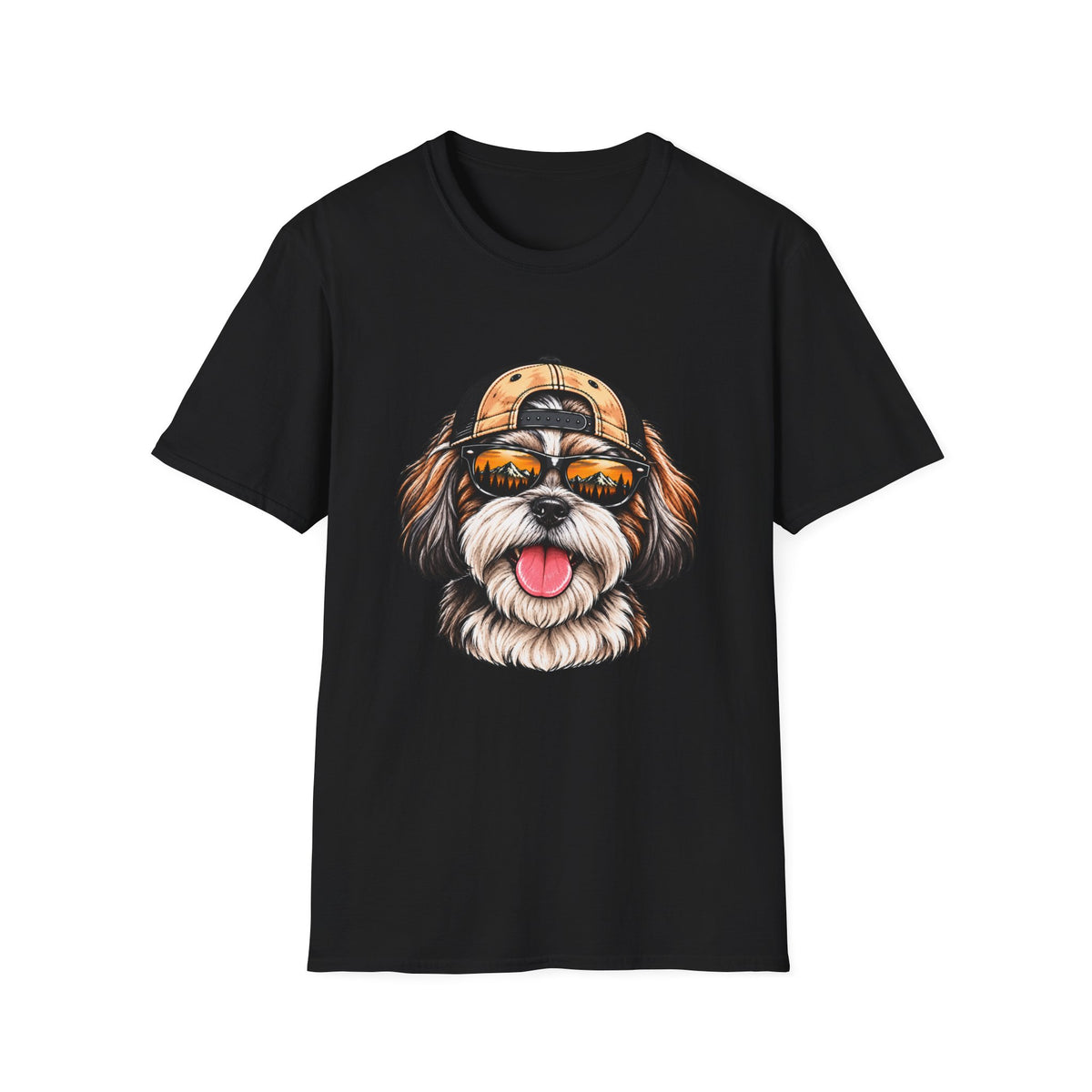 Shih Tzu Hat backwards T-Shirt