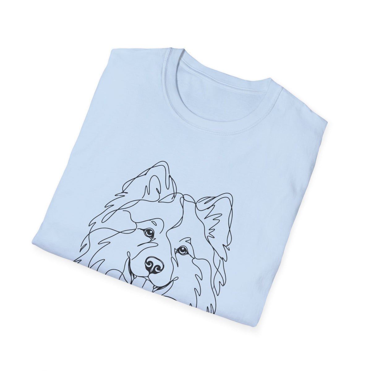Samoyed Line art T-Shirt