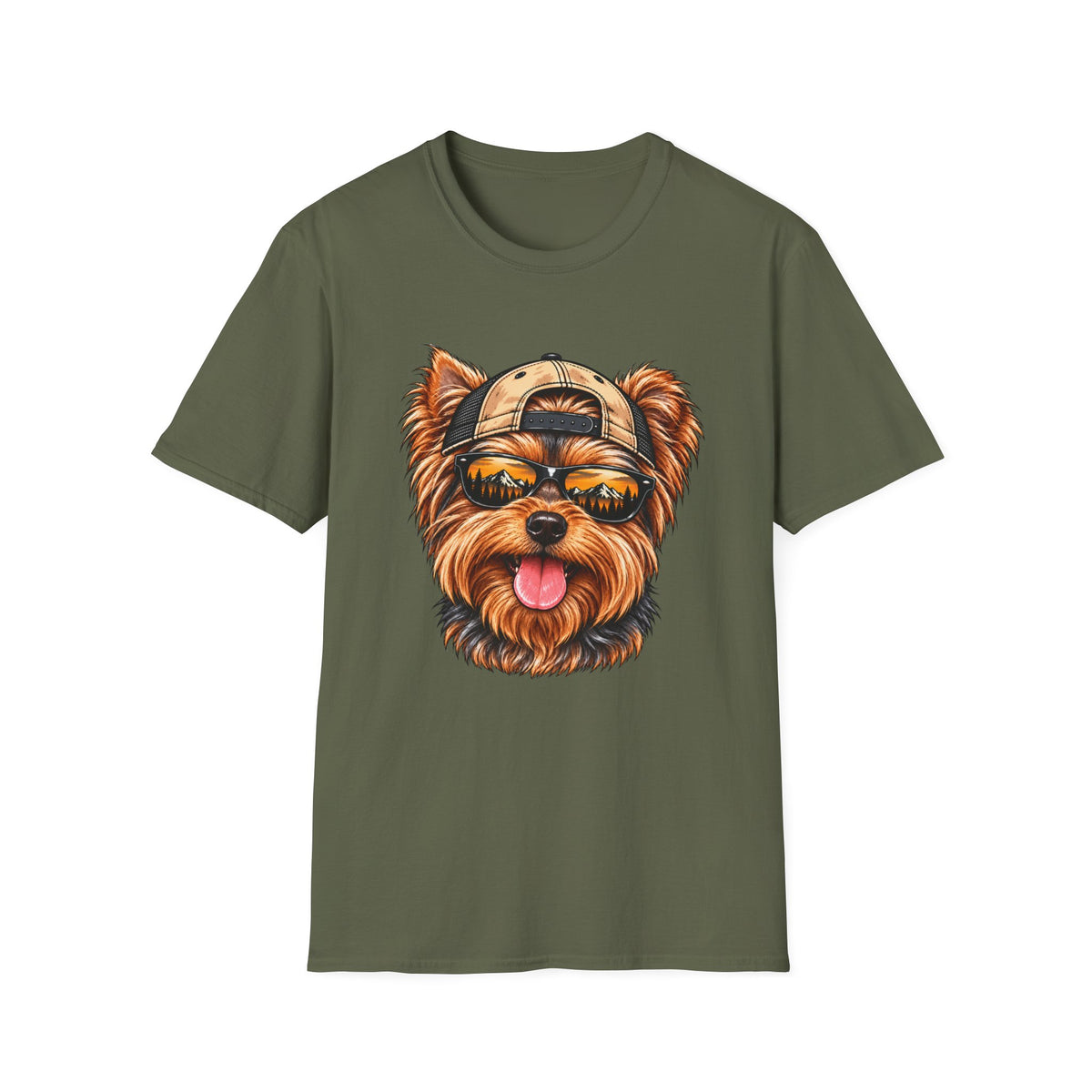 Yorkshire Terrier Hat backwards T-Shirt