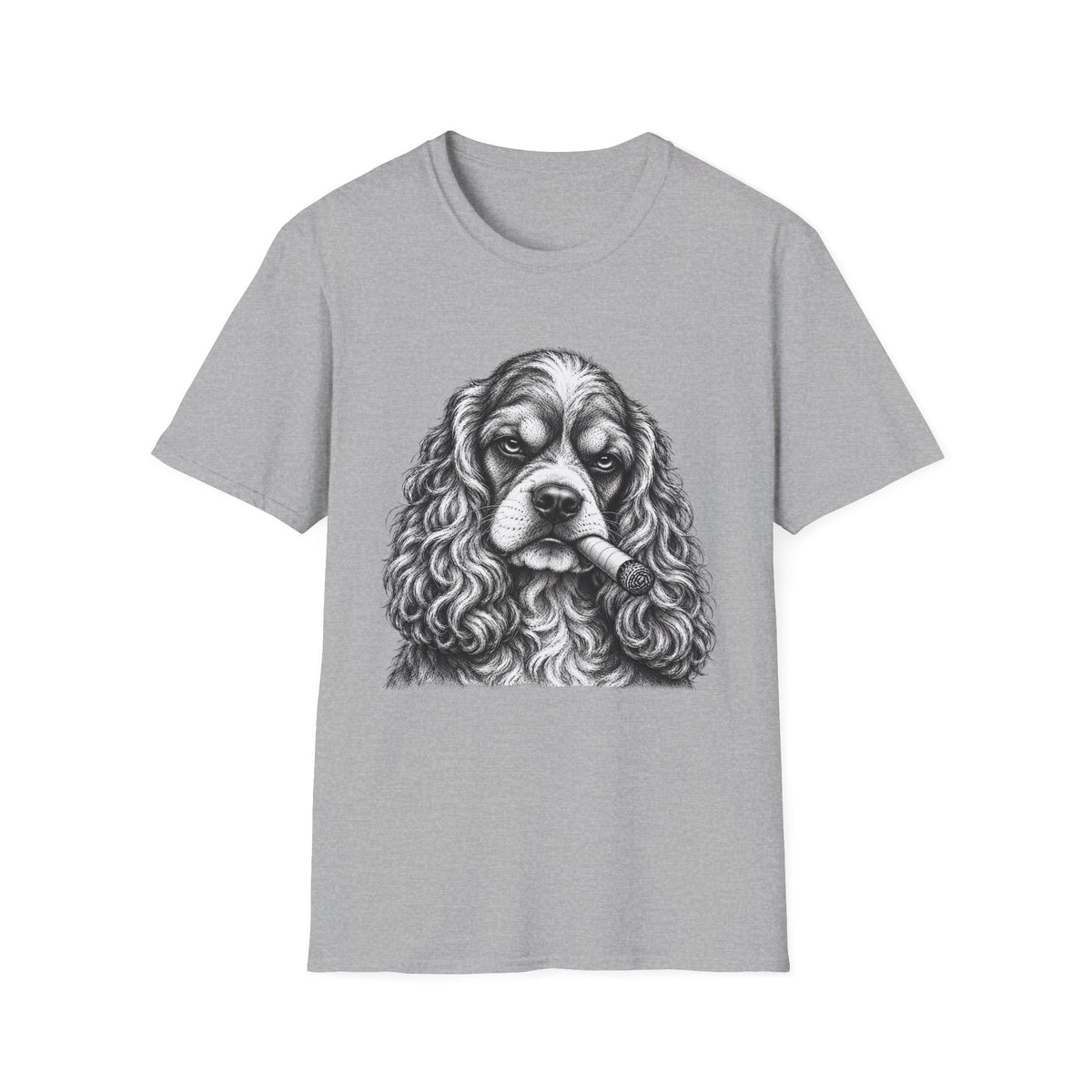 Cocker Spaniel with a Cigar T-Shirt