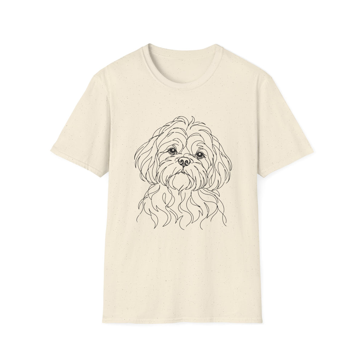 Shih Tzu Line art T-Shirt
