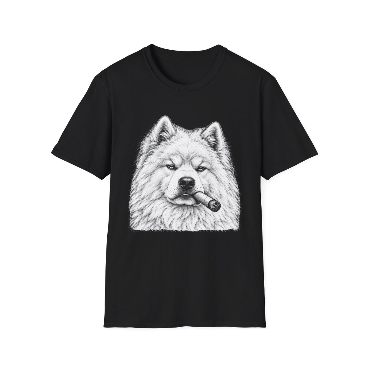 Samoyed with a Cigar T-Shirt