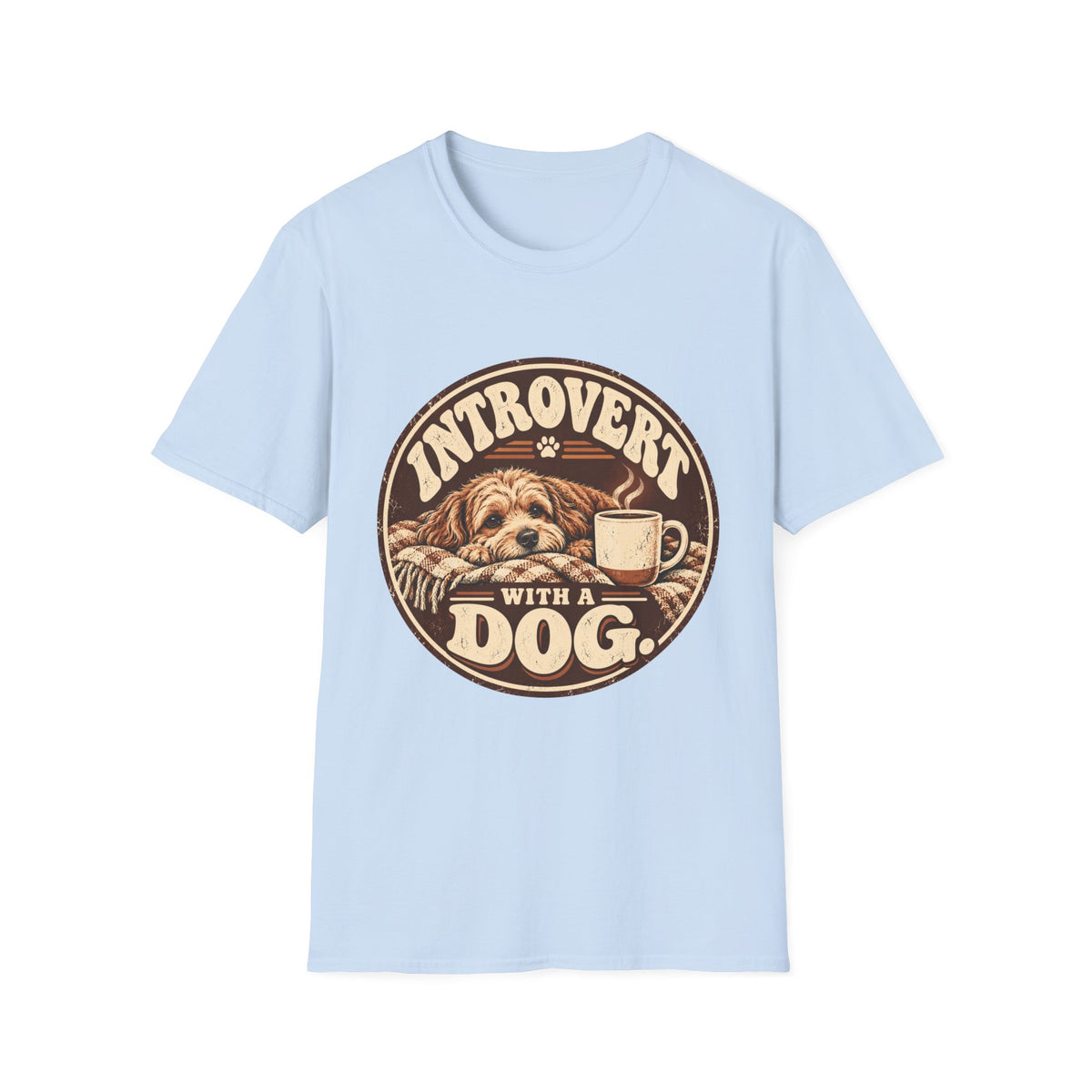 Introvert with a Dog T-Shirt