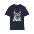 German Shepherd with a Cigar T-Shirt
