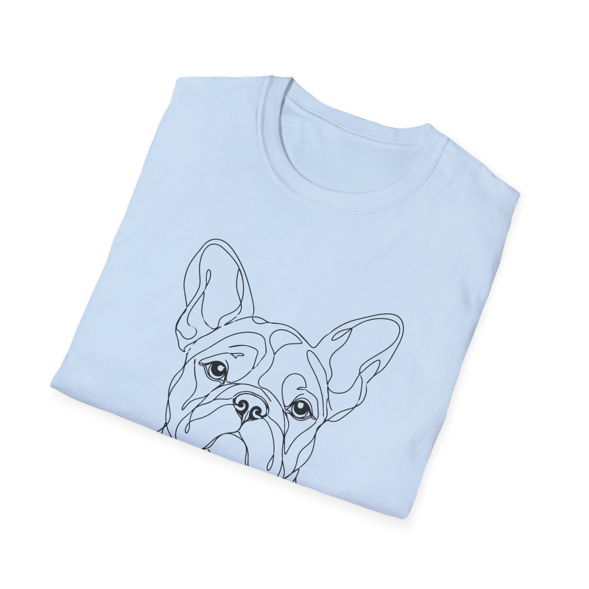 French Bulldog Line art T-Shirt
