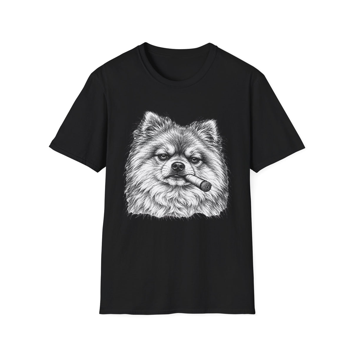 Pomeranian with a Cigar T-Shirt