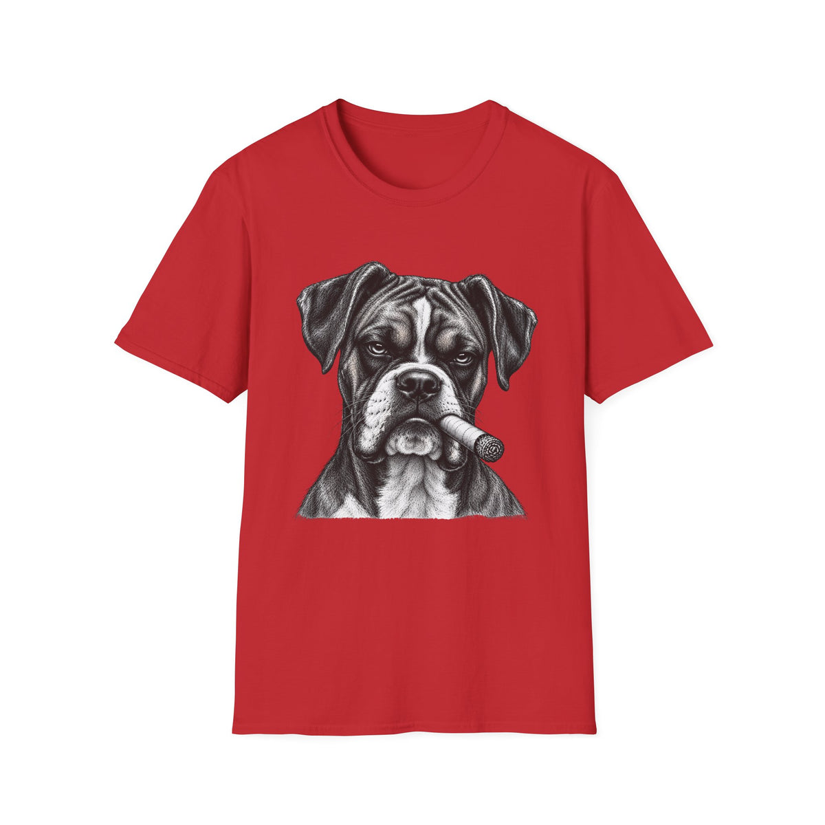 Boxer with a Cigar T-Shirt